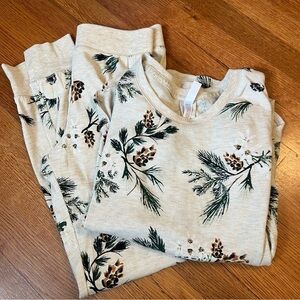 Floral Print Pajama Set